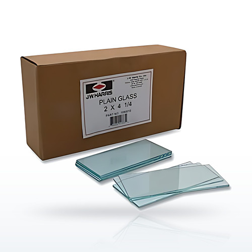 Harris Product Group Plain Glass Protective Shield, 4-1/2 in x 5-1/4 in, Glass