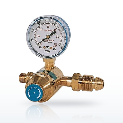 Goss® High Pressure Propane Regulator, 0 to 60 psi, POL Inlet, LH Hose Outlet
