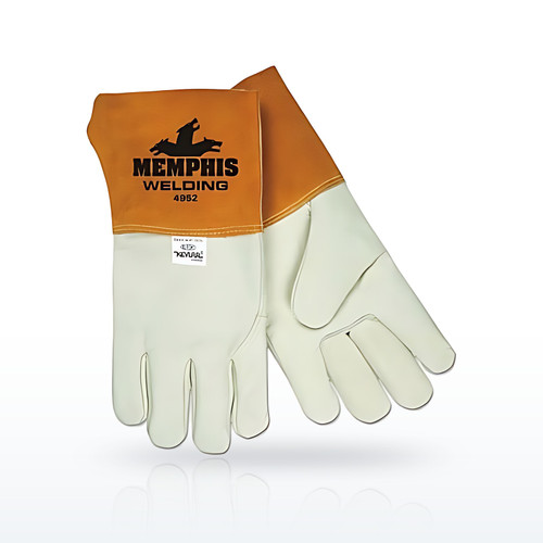 MCR Safety 4952 Welding Gloves, Grain Cow MIG/TIG Welders Gloves, Large