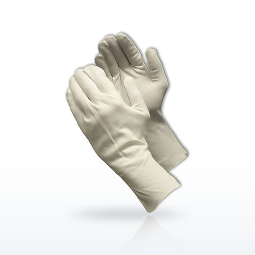 CleanTeam 97-541/12 Cleanroom Gloves, Heavy Weight Cotton Lisle Inspection Glove