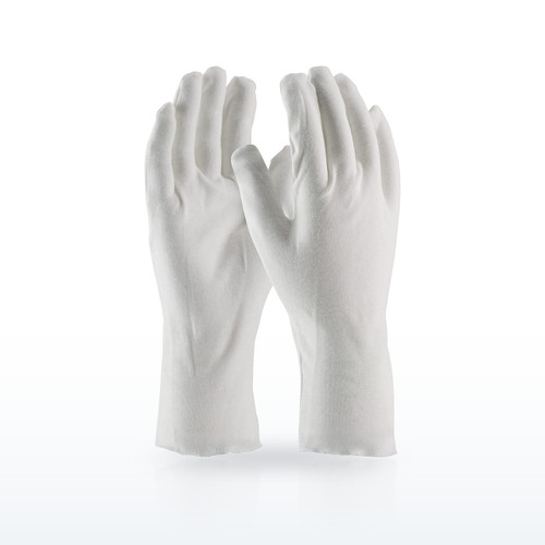 CleanTeam 97-540/12 Cleanroom Gloves, Heavy Weight Cotton Lisle Inspection Glove