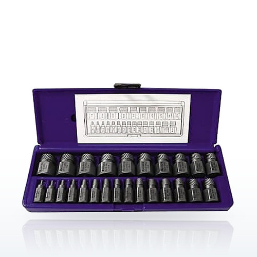 Hex Head Multi-Spline Screw Extractors - 532 - Plastic Case Set, 25 Pc