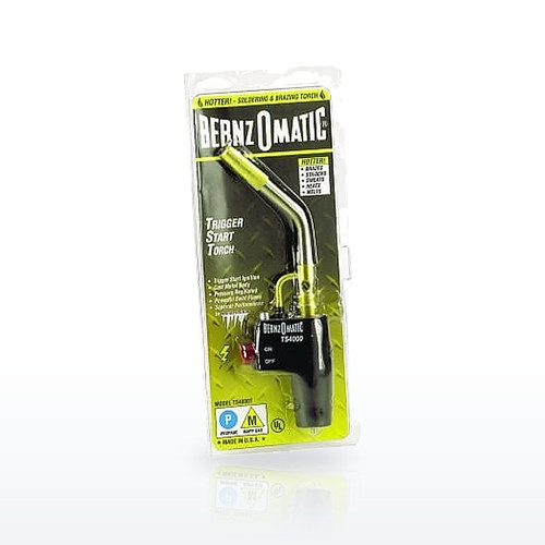 High Heat Torch, 1.25 L, 3 in W, Cast Aluminum