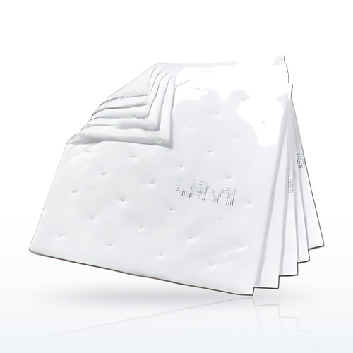 High-Capacity Petroleum Sorbent Pad, Absorbs 33.3 gal, 17 in x 19 in