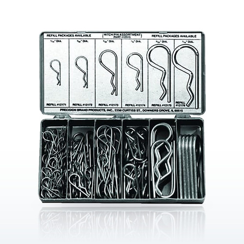 Hitch Pin Clip Assortments, Spring Steel