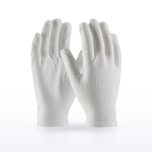 CleanTeam 97-540R Cleanroom Gloves, Heavy Weight Cotton Lisle Inspection Glove