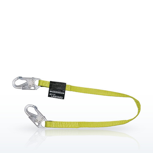 Miller HP 213WLS-Z7 Web Positioning Lanyard, Steel Locking Snap Hooks