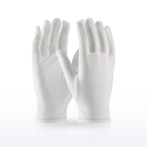 CleanTeam 98-700 Cleanroom Gloves, Heavy Weight Stretch Nylon Inspection Glove