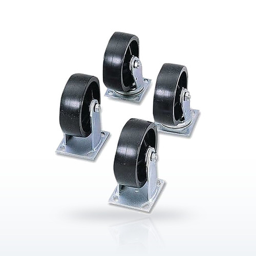 Crescent JOBOX 1321990 Wheels & Casters, Heavy-Duty Caster Set, 6 in dia