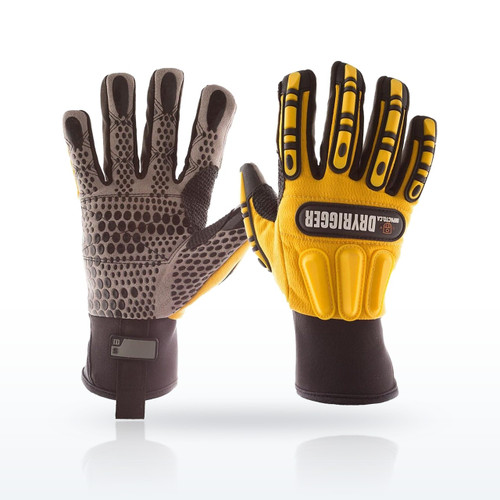 Impacto WGRIGGSFM Anti-Vibration & Impact Gloves, DRYRIGGER Oil and Water, 8 (M)