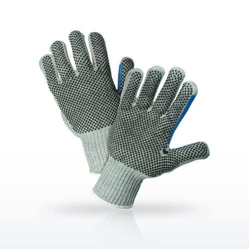 PIP 712SKBSGT Coated Gloves, Heavy Weight Seamless Knit Cotton/Polyester Glove