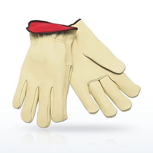 MCR Safety 3250 Insulated Drivers Gloves, Premium Grade Grain Cowskin