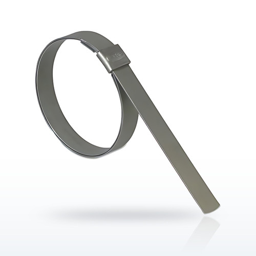 Junior® Smooth ID Clamp, 13/16 in dia, 3/8 in W, Stainless Steel 201