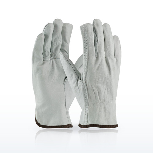 Industry Grade Top Grain Cowhide Leather Drivers Glove - Straight Thumb, 68-106