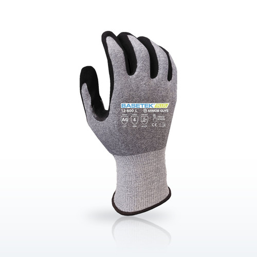 Armor Guys 12-600 Cut Resistant Gloves, ANSI A6, Foam Nitrile Coated