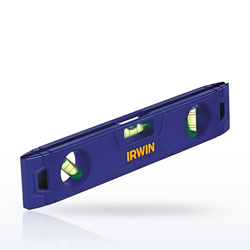 Irwin® 50 Series Magnetic Torpedo Level, 9 in L, 3 Vials