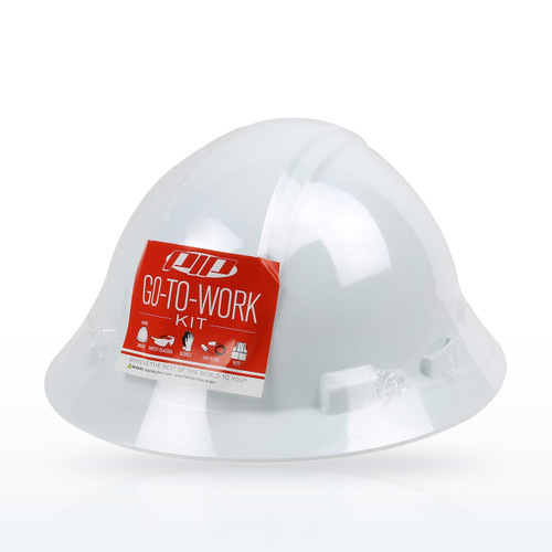 Kilimanjaro™ Pre-Packed PPE Kit, HP641 Full Brim Hat, Safety Eyewear, Earplugs