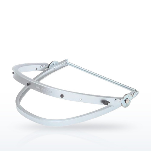 Kwik-Klip® Cap Style Hard Hat Bracket for Face Shields - Aluminum, 11380029