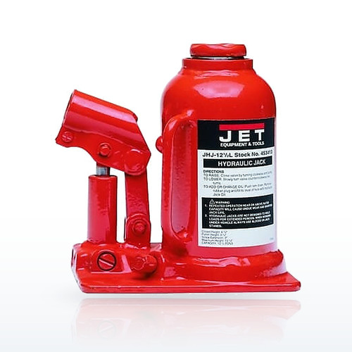 Jet 453312 Hand & Bottle Jacks, JHJ Heavy-Duty Industrial Bottle Jack