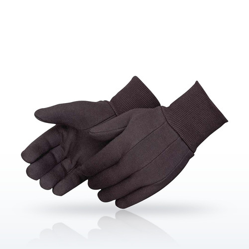 Liberty Safety 4503 9 oz. Brown Jersey Gloves