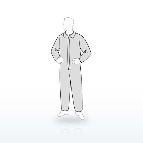 Liberty Safety APA 18120 Coveralls & Overalls, PermaGard Microporous coverall