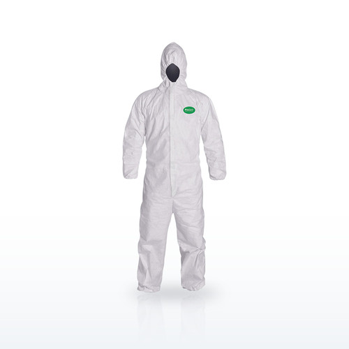 Liberty Safety APA® ProGard™ SMS coverall, Attached hood with elastic wrists