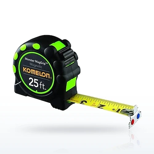Komelon USA 7125IE Tape Measures, MagGrip Pro Tape, 1 in x 25 ft