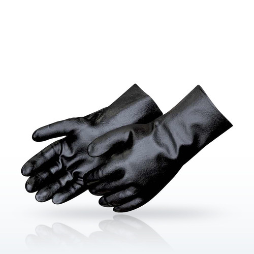 Liberty Safety 2233 Black PVC, 12 gauntlet, smooth finish
