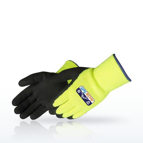 Liberty Safety Arctic-Tuff™ 7 gauge, lime green Thermal shell, black foam latex