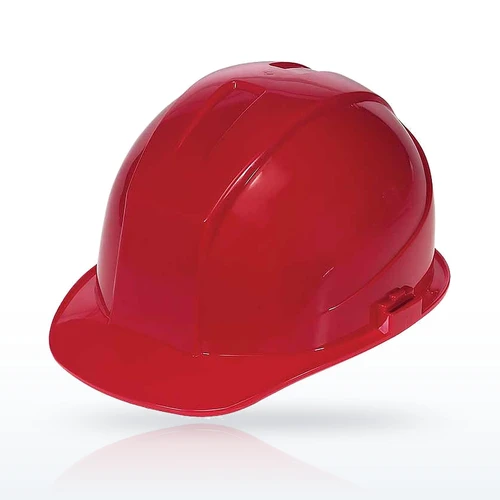 Liberty Safety DuraShell 1406RR Red hard hat, 6-point ratchet suspension
