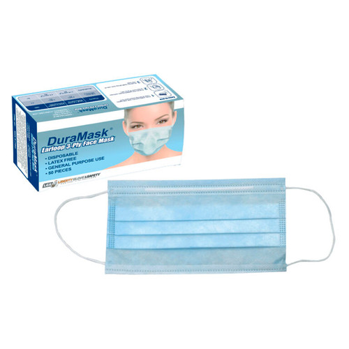 Liberty Safety DuraMask™ 3-Ply With Ear Loops Face Mask