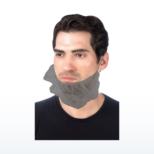 Liberty Safety DuraWear 1903BK Head & Face Covers, Black Nylon Beard Cover