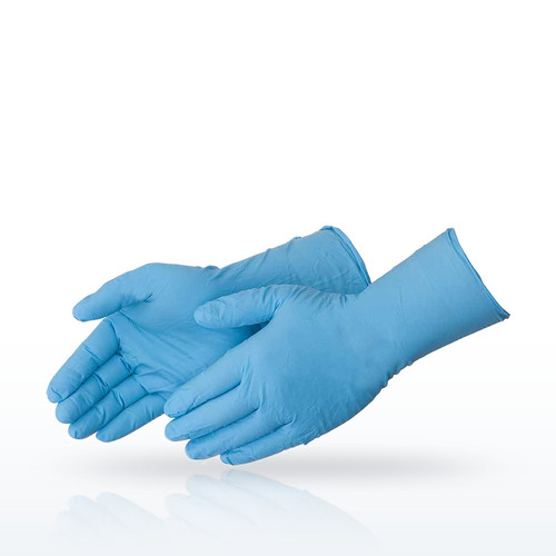 Liberty Safety DuraSkin® 6mil Blue nitrile, Powder-free, Diamond grip textured