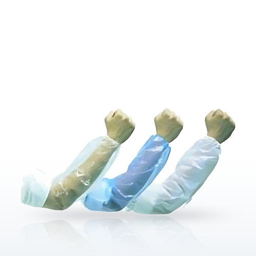Liberty Safety DuraWear 2818W10 Sleeves & Bibs, White Polyethylene Disposable