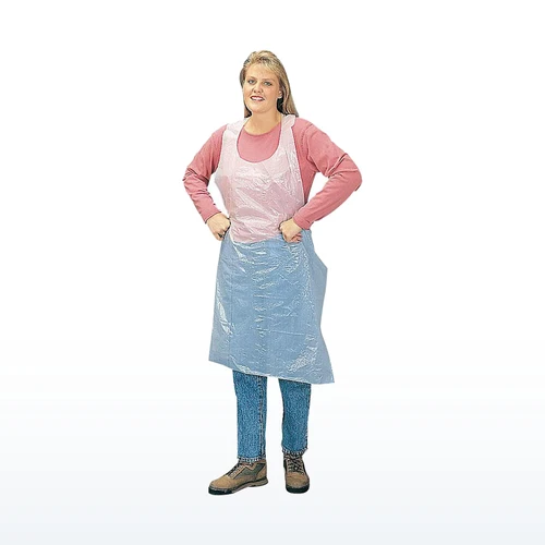 Liberty Safety DuraWear 2846B Blue Disposable Polyethylene Apron
