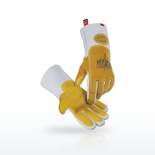 1812 revolution® Pig Grain FR Fleece Lined MIG/Stick Welding Gloves, Large