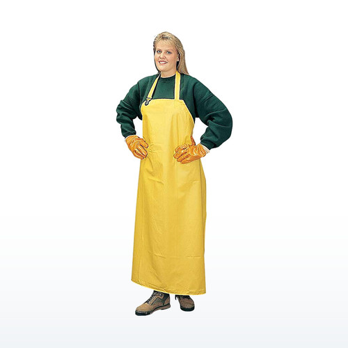 Liberty Safety DuraWear 1328 Yellow PVC/Polyester Apron