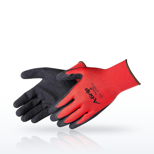 Liberty Safety FLX LTE 4779RD Coated Gloves, 13 gauge, red nylon/poly shell