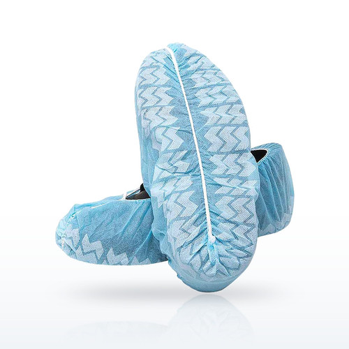 Liberty Safety APA® Blue polypropylene non-skid shoe covers - 300pc/cs