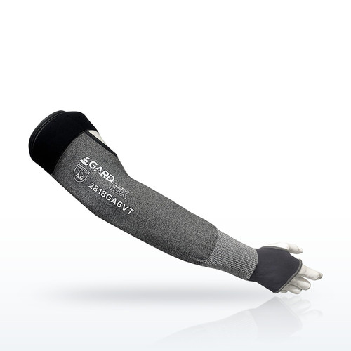 Liberty Safety GardTex™ 18" ANSI A6 Black Cut Resistant Sleeves