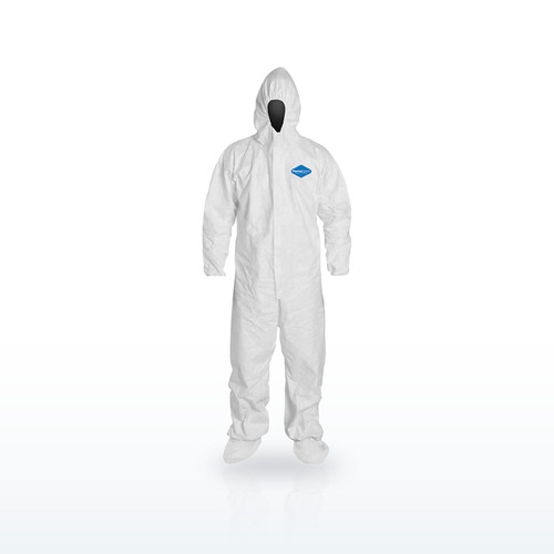 Liberty Safety APA® PermaGard II™ Microporous coverall, Attached hood and