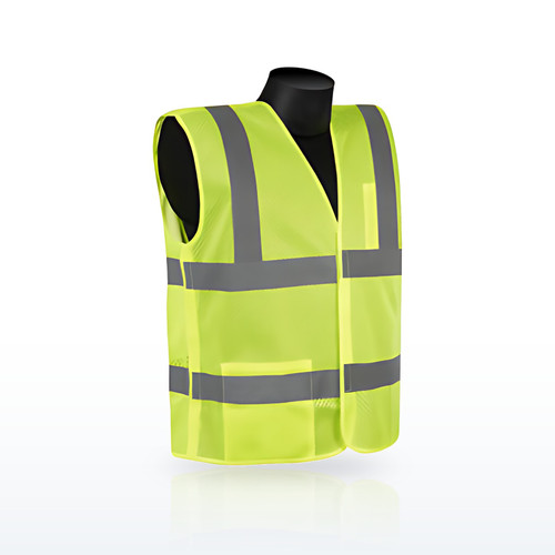 Liberty Safety HIVIZGARD C16005G Hi-Vis Vests, Class 2 All Mesh 5-Point