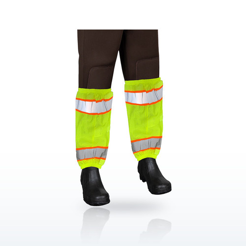Liberty Safety HiVizGard™ Class E Polyester Mesh Gaiters