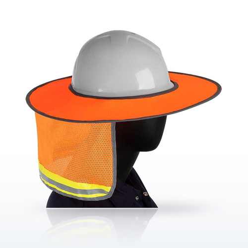 Liberty Safety HIVIZGARD NS162 Sun Protection, Full Brim Hard Hat Neck Shade