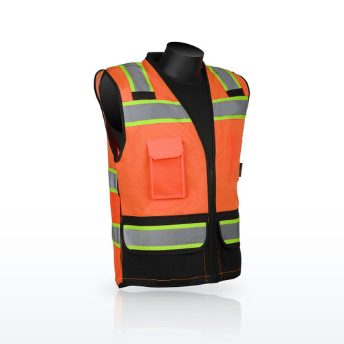 Liberty Safety HIVIZGARD Hi-Vis Vests, Class 2 Solid Front Mesh Back Foreman