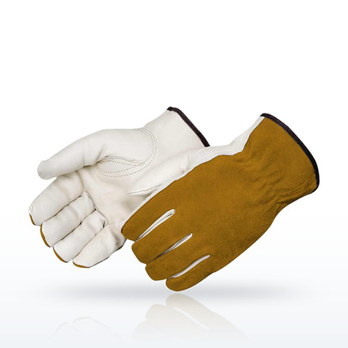 Liberty Safety 6427R Drivers Gloves, Quality Grain Cowhide Driver