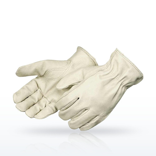 Liberty Safety 7007 Drivers Gloves, Quality Grain Pigskin Driver, Keystone Thumb