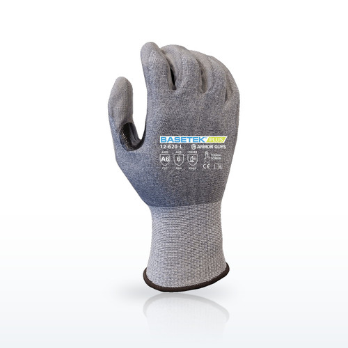 Armor Guys 12-620 Cut Resistant Gloves, ANSI A6, Polyurethane Coated