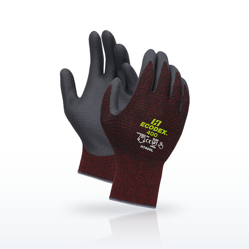 Liberty Safety ECODEX H7400 Coated Gloves, Heavy Weight General Purpose Gloves