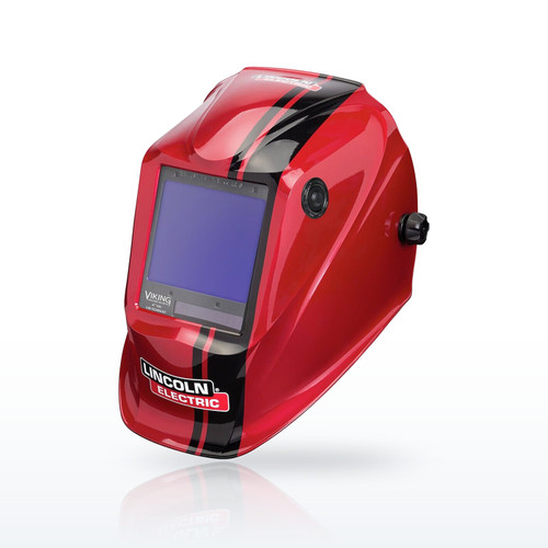 Lincoln Electric Viking 3350 Auto-Darkening Welding Helmet, Code Red Graphic